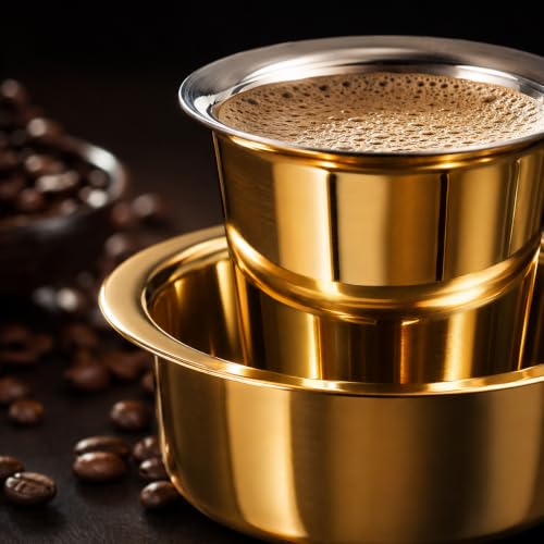 Stainless Steel Dabra Set, Pack of 4, South Indian coffee cup, 120ml each, Davara,Tumbler Set, Coffee Dabara Set