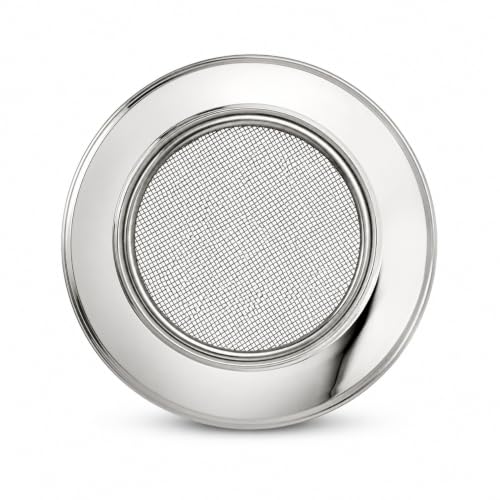 Stainless Steel Kitchen Sinc Strainer, Sinc Drain Cover, Sink Jali, Sink Drain Filter Jali, Waste Coupling (11 cm) (2pcs)