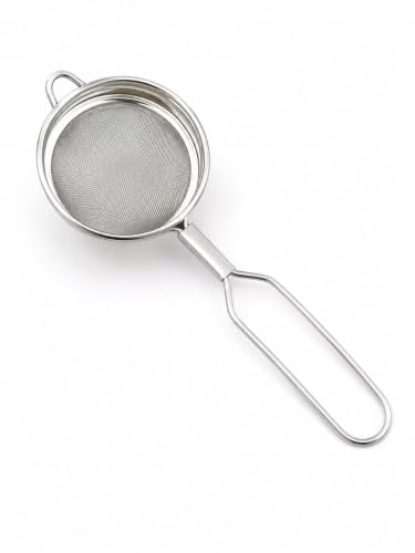 Stainless Steel Tea Strainer (Size 7cm), Stainless Steel Tea Strainer,Heavy Duty Chalani, Coffee Strainer, Tea Filter Stainless Steel, Fine Mesh x1pc