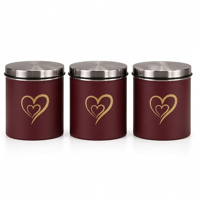 Maroon Heart Can 650mlx 3pcs